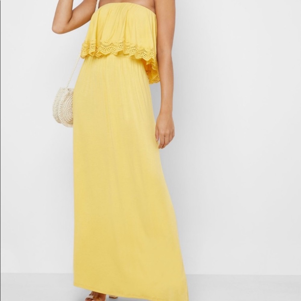 Maxi Yellow dress